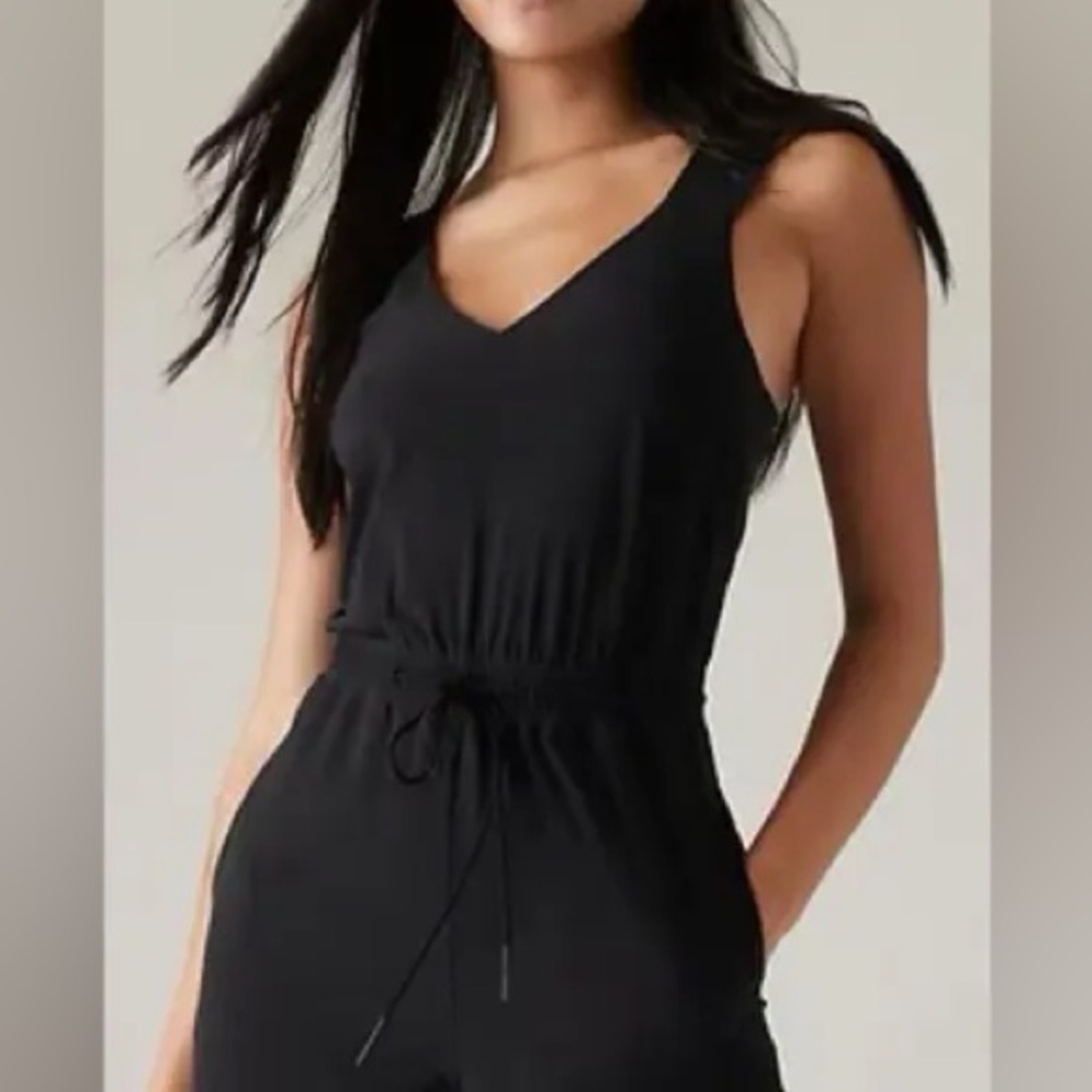 Athleta Black Sleeveless Dress